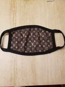 LV Face Mask ( Brown)