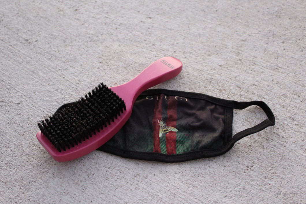Combo Pack - Gucci Mask + Pink Handle ( medium bristle)