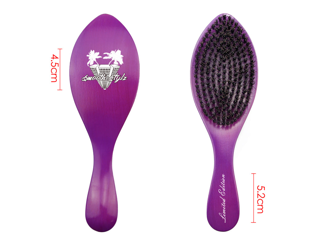 Smooth Stylz 360 Wave Brush ( Fusion Purple)